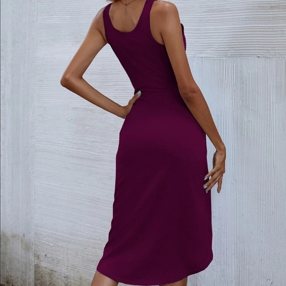 Boho side tie midi dress - Picture 14 of 16